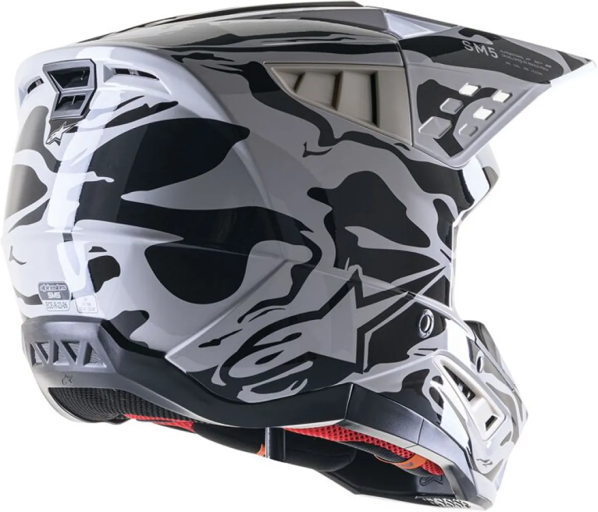 ALPINESTARS(MX) - HELMET SM5 MINE GRAY M - 01108425