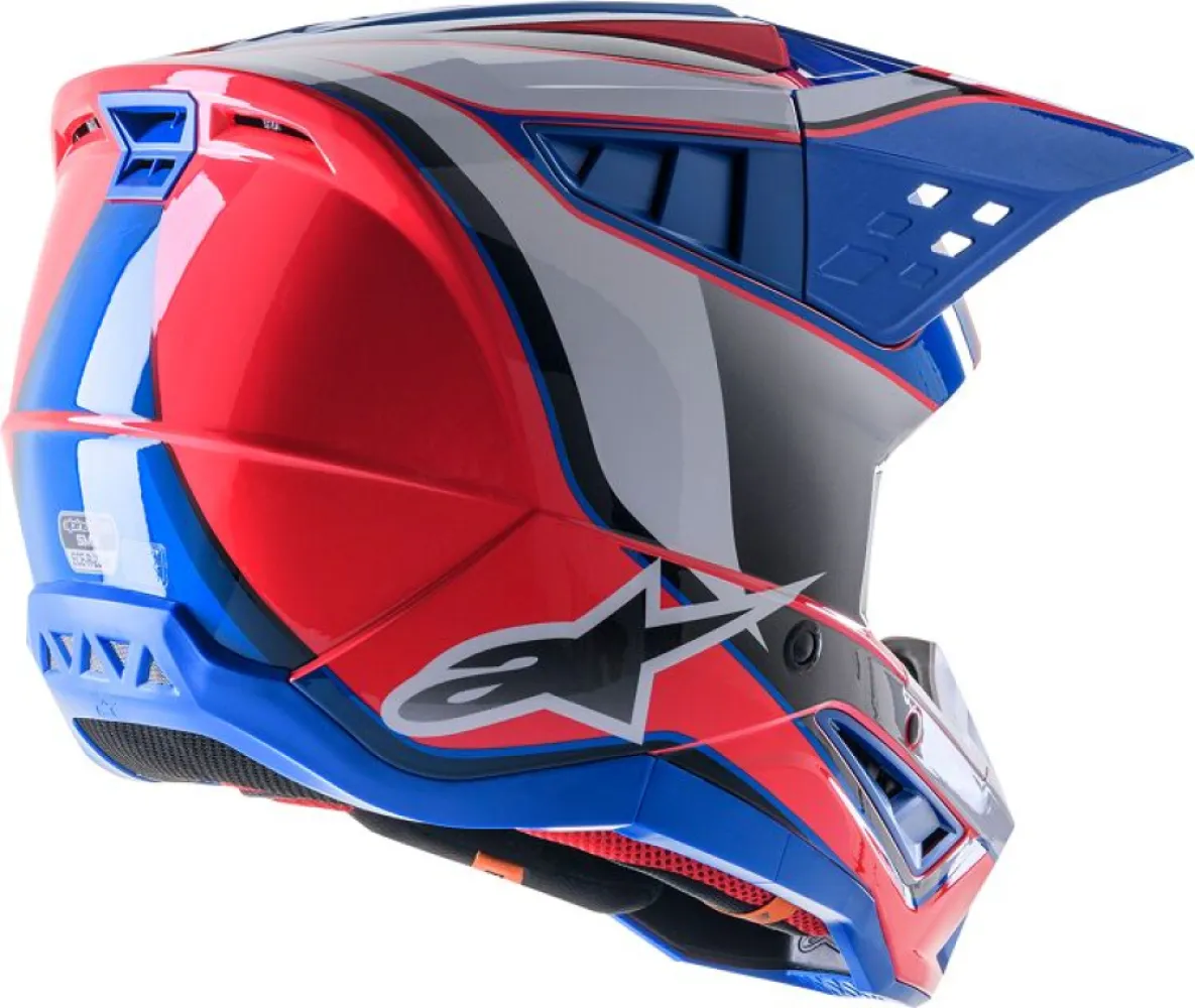 ALPINESTARS(MX) - HELMET SM5 SAIL PK/BL 2X - 01108434