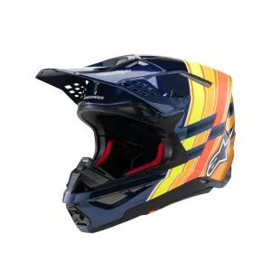 ALPINESTARS(MX) - HELMET S-M10 TLD25 BL/OR/YL M - 01108670