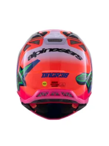 ALPINESTARS(MX) - HELMET S-M10 DEEGAN OR/PU/PK X - 01108674