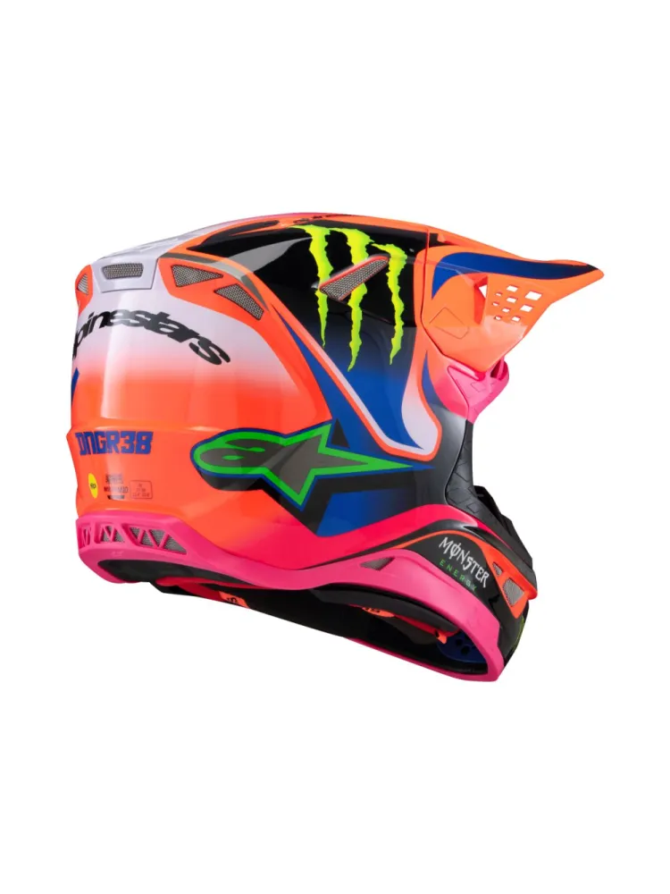 ALPINESTARS(MX) - HELMET S-M10 DEEGAN OR/PU/PK X - 01108678