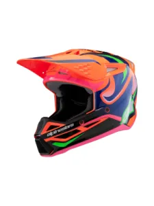 ALPINESTARS(MX) - HELMET YTH SM3 DEEGAN OR/PU/PK - 01111650