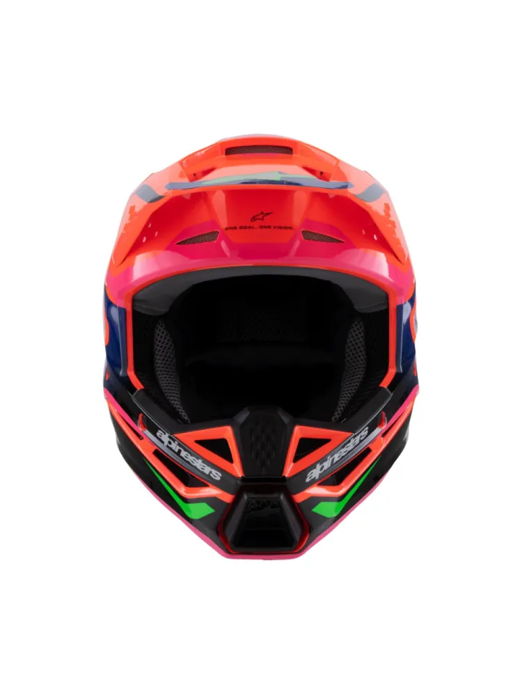 ALPINESTARS(MX) - HELMET YTH SM3 DEEGAN OR/PU/PK - 01111651