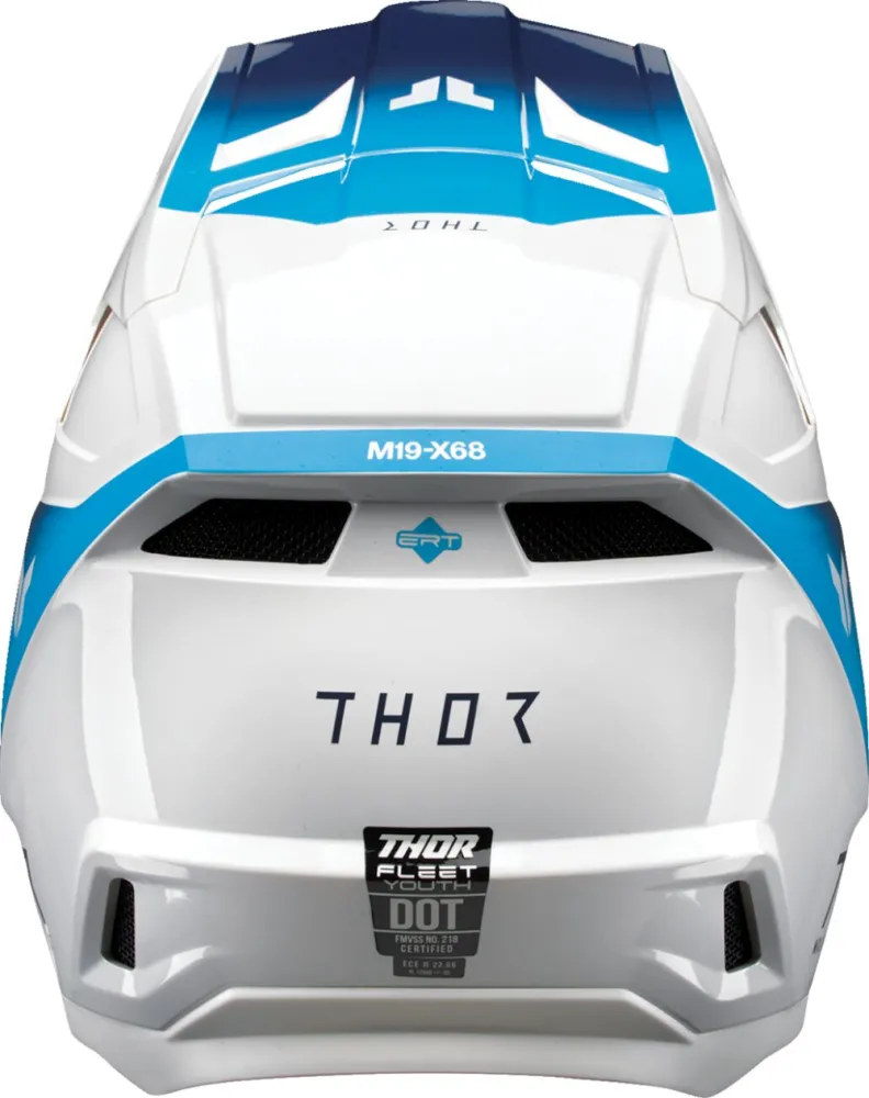 THOR - HELMET FLEET YTH STORM WH/NV L - 01111691