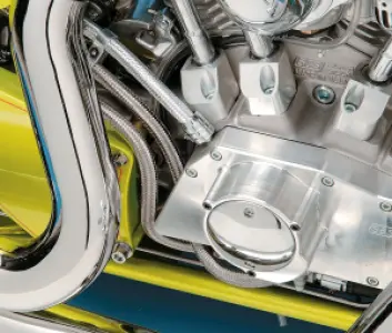 DRAG SPECIALTIES - 3/8STL BRAID LINE 6FT - DS096617