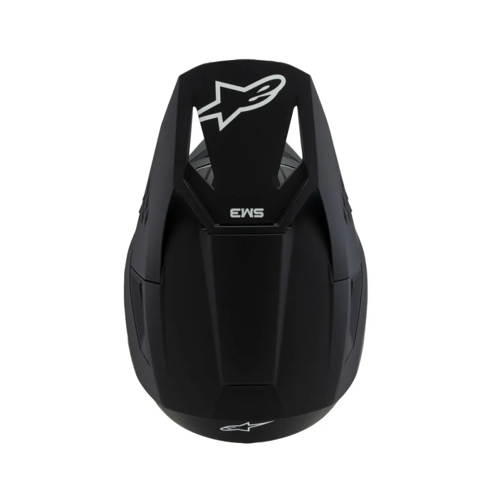 ALPINESTARS(MX) - HELMET YTH SM3 SOLID BLACK YM - 01111672