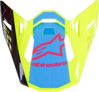 ALPINESTARS(MX) - VISOR SM10 UNIT YL/BK - 01321723