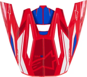 ALPINESTARS(MX) - VISOR SM5 ACT2 RD/BL - 01321728