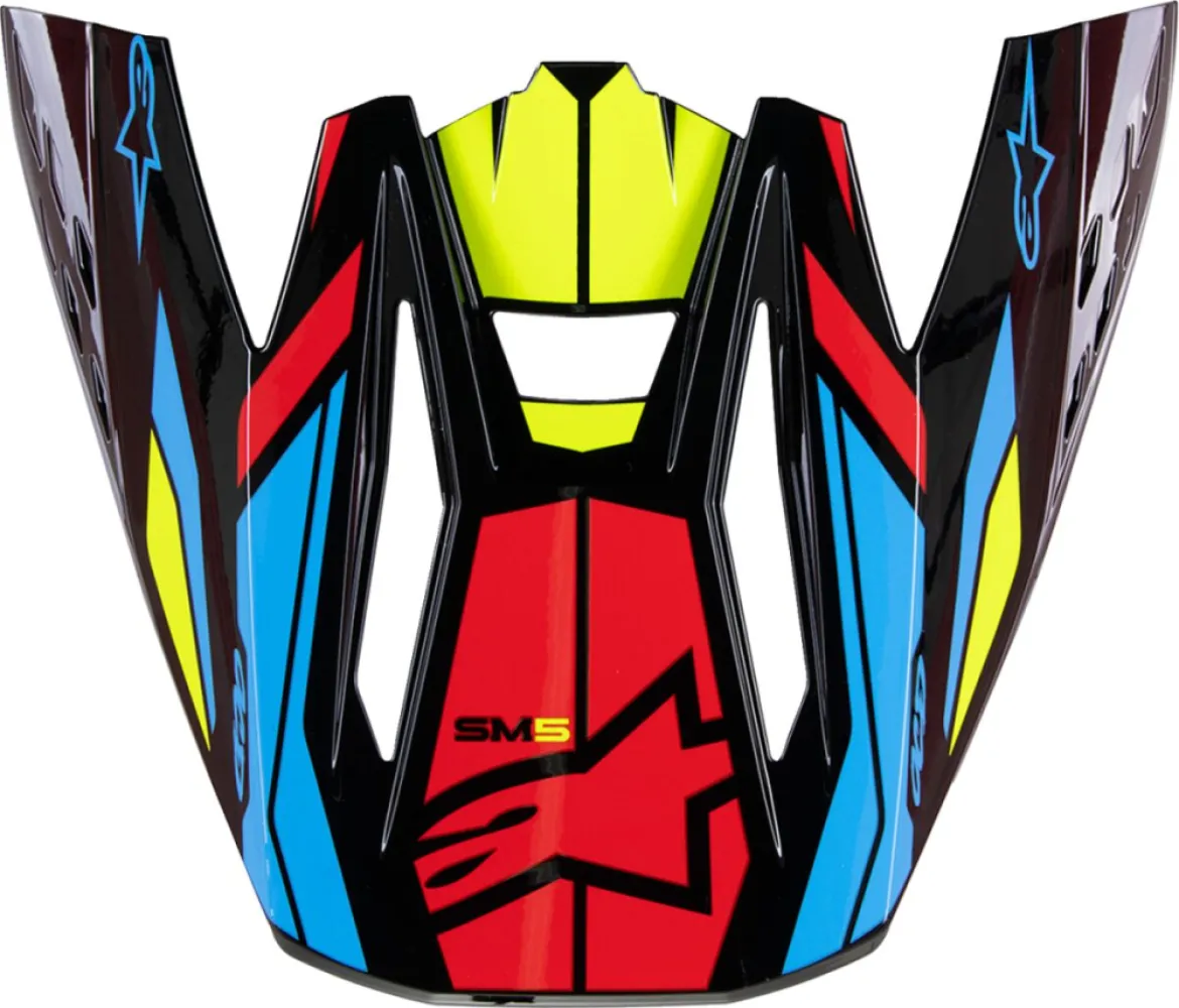 ALPINESTARS(MX) - VISOR SM5 ACT2 OR/C/Y - 01321729