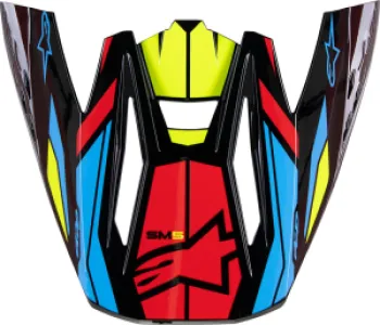 ALPINESTARS(MX) - VISOR SM5 ACT2 OR/C/Y - 01321729