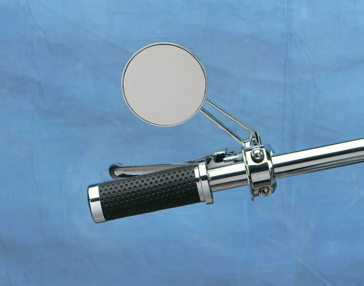 DRAG SPECIALTIES - ROUND MIRROR W/SHORT STEM - DS302155