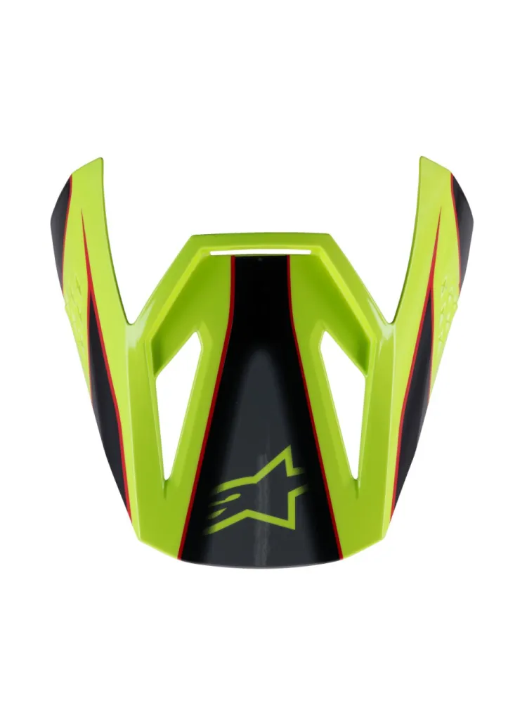 ALPINESTARS(MX) - VISOR SM3 FRAY RD/YL/BK - 01321808