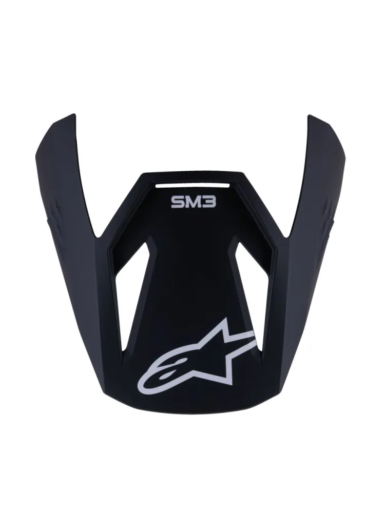 ALPINESTARS(MX) - VISOR SM3 SOLID BLACK - 01321813