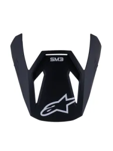 ALPINESTARS(MX) - VISOR SM3 SOLID BLACK - 01321813