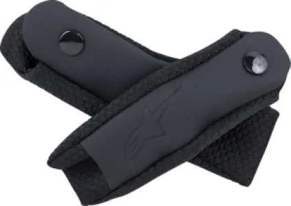 ALPINESTARS(MX) - CHIN STRAP COVER SET BLACK - 01342594