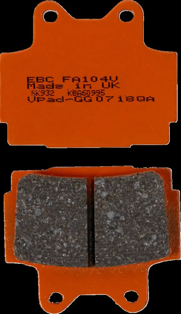 EBC - BRAKE PAD FA SER ORGANIC - FA104