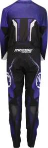 MOOSE OFFROAD SOFT-GOODS - PANT YTH QUALIFIER BLACK/PURPL - 29032661