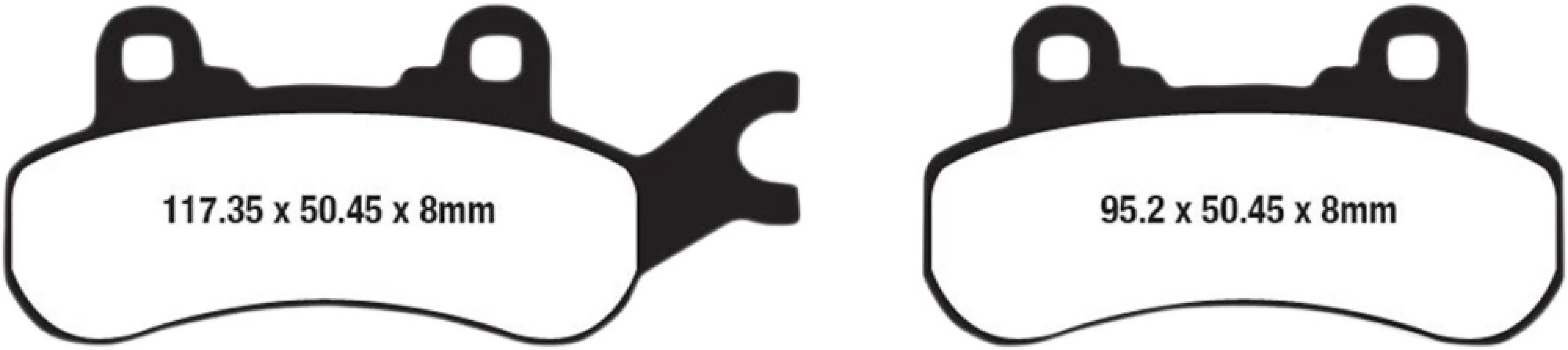 EBC - BRAKE PAD SINT R SERIES - 17212791