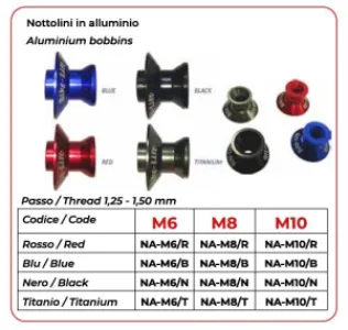 BIKE LIFT - LIFT ADAPTER SARM YAM M6 BLACK - 13030227