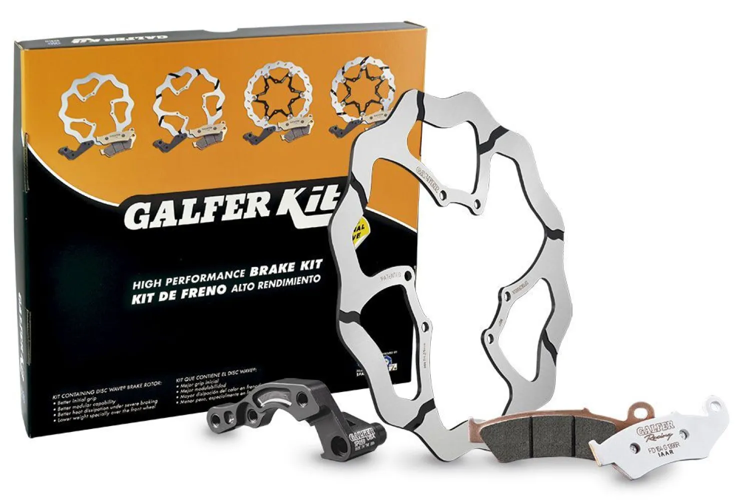 GALFER - BRAKE KIT FRONT OVERSIZE 280MM - 17040530