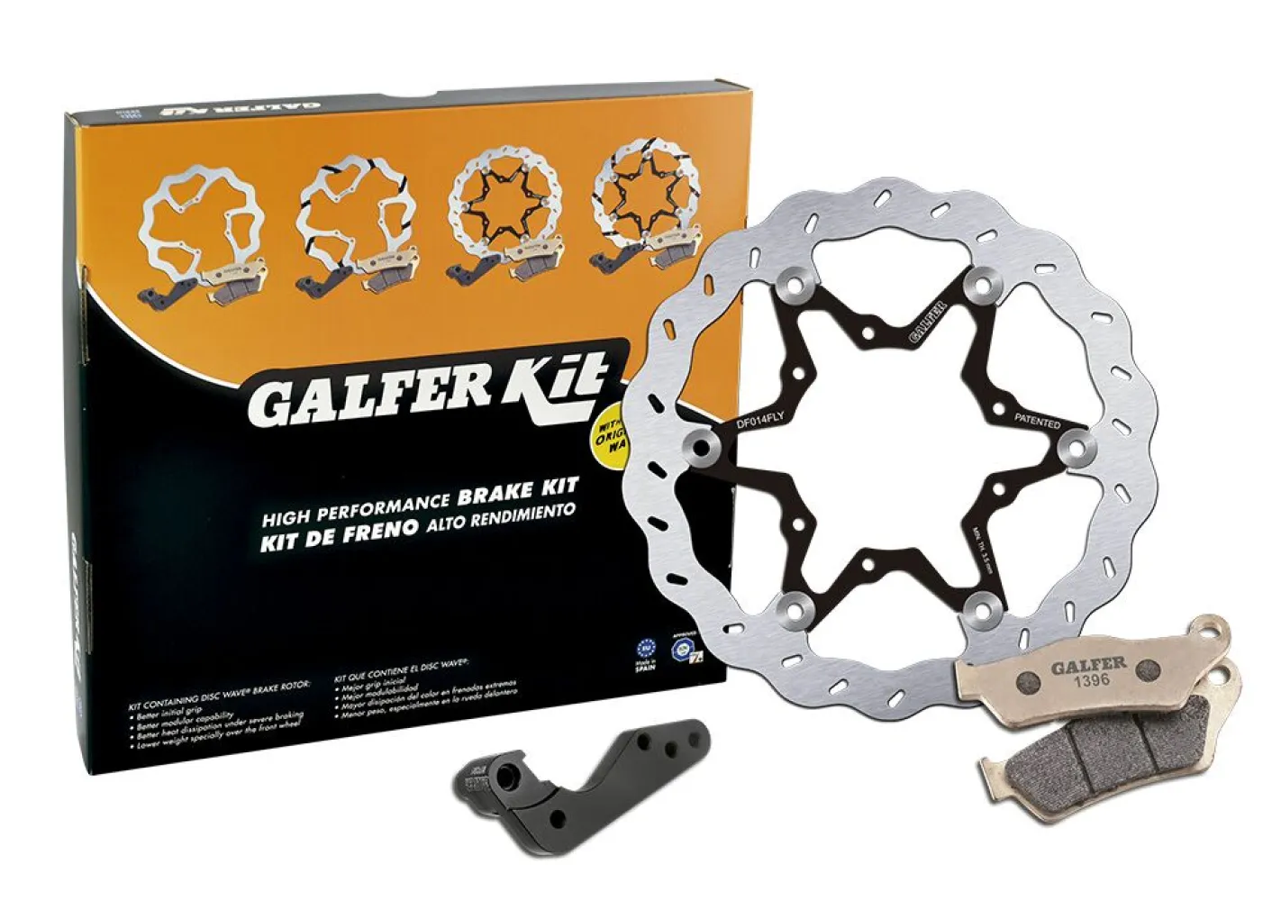 GALFER - BRAKE KIT FRONT OVERSIZE 270MM - 17040547