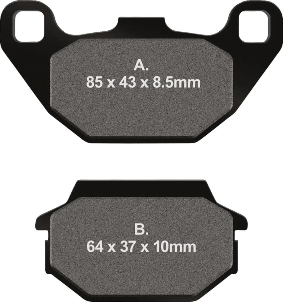 EBC - BRAKE PAD FA SER ORGANIC - 17100078