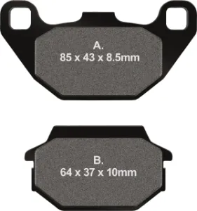 EBC - BRAKE PAD FA SER ORGANIC - 17100078