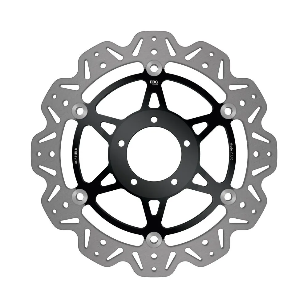 EBC - BRAKE RTR FLT VEE WAVE BLK FR - 17101930