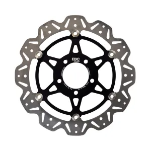 EBC - BRAKE RTR FLT VEE WAVE BLK FR - 17101957