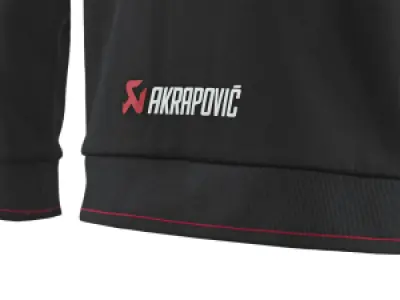 AKRAPOVIC - ZIP HOODIE BLACK WMN S - 30511219