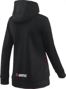 AKRAPOVIC - ZIP HOODIE BLACK WMN S - 30511219