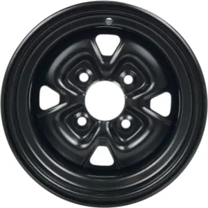 MOOSE OFFROAD FOUR WHEEL - WHEEL STEEL 12X7 4/156 BK - 02310041
