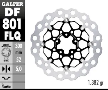 GALFER - BRAKE DISC FLOAT CUBIQ - 17104112