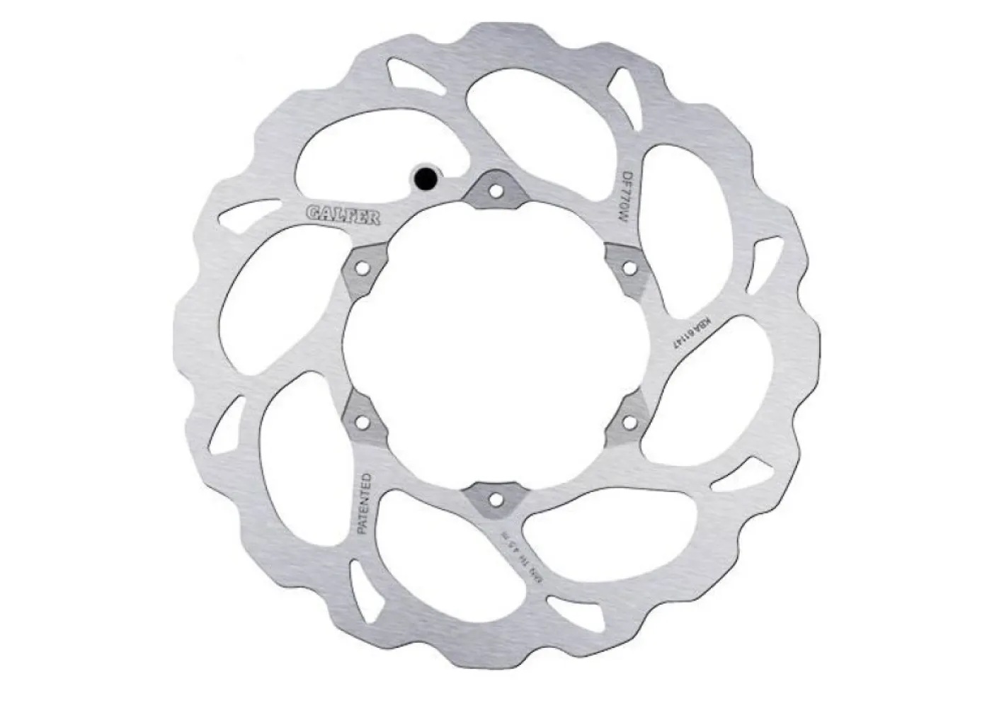 GALFER - BRAKE DISC WAVE FIXED - 17104664