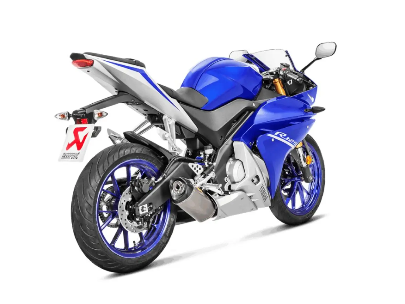 AKRAPOVIC - EXHST RAC TI/CF YZF-R125 17 - 18102516
