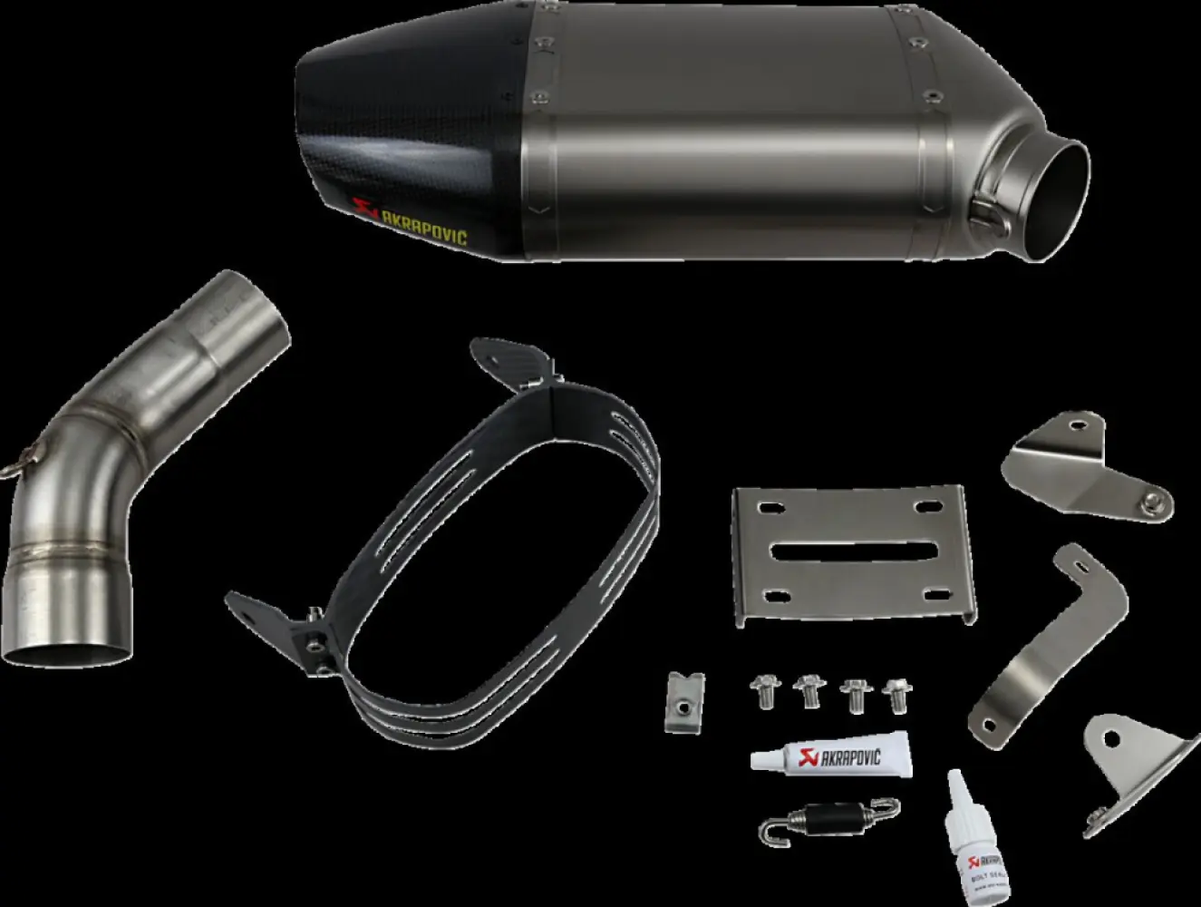AKRAPOVIC - MUFFLER TI/CF ZX-6R 07/08 - 18112944