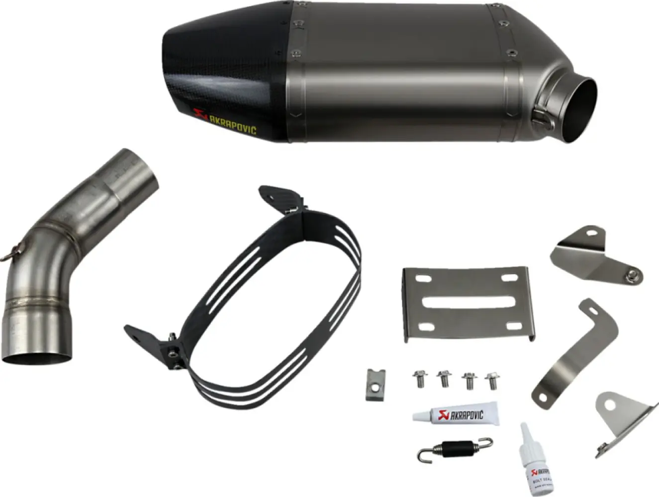 AKRAPOVIC - MUFFLER TI/CF ZX-6R 07/08 - 18112944