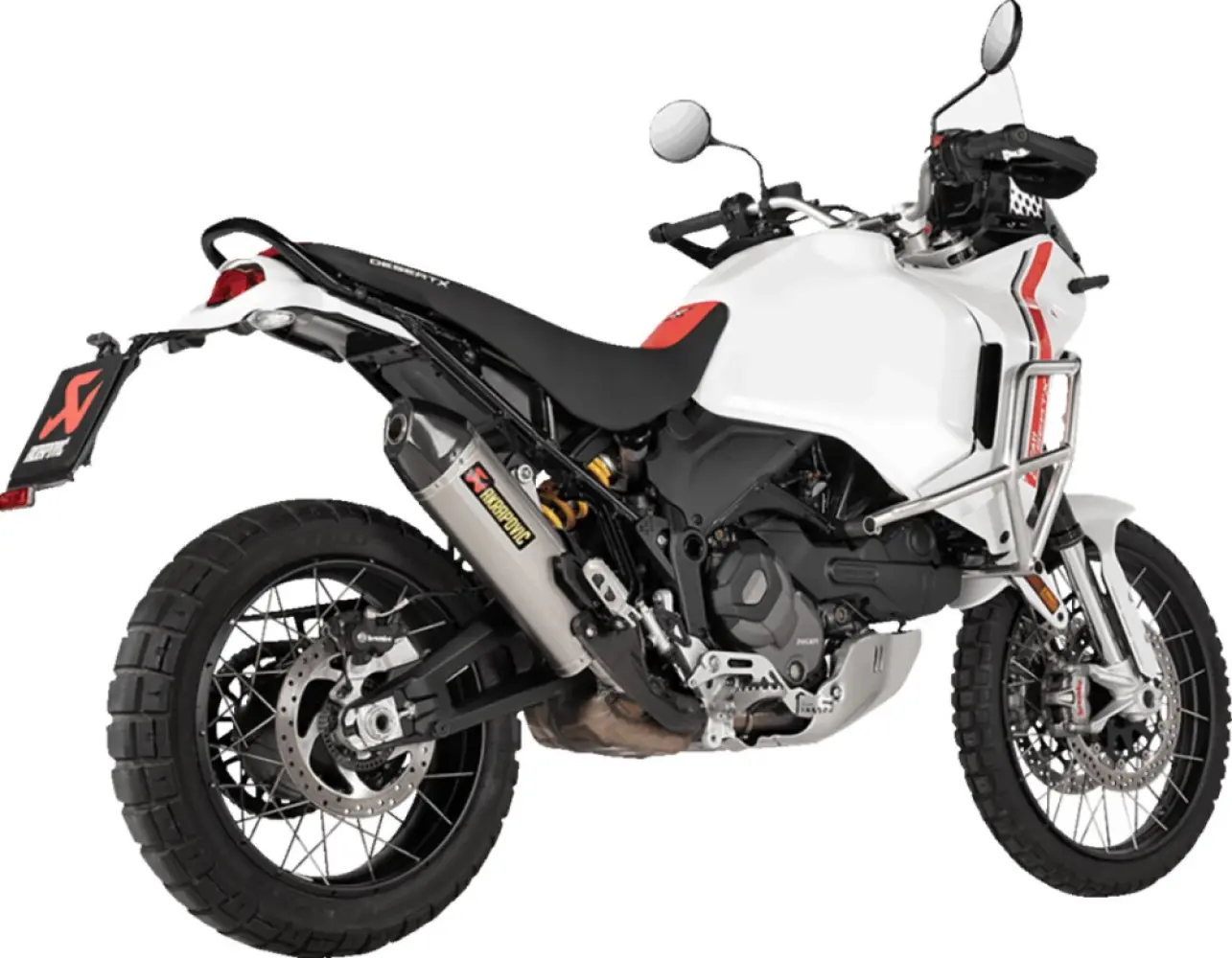 AKRAPOVIC - MUFFLER TI DESERTX - 18114437