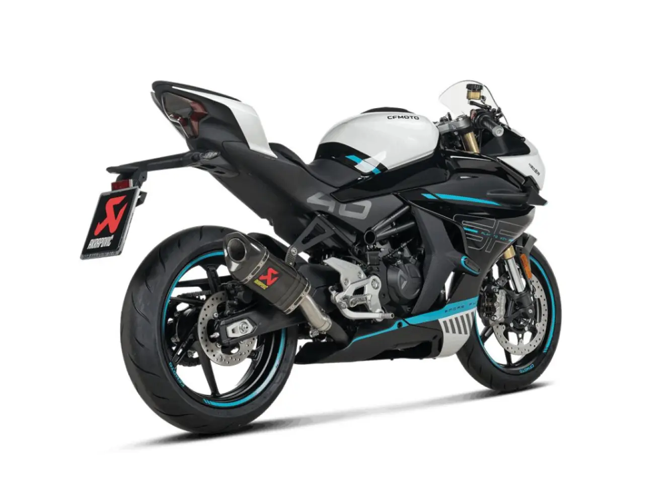 AKRAPOVIC - MUFFLER SLIP-ON CF CFMOTO 450S - 18114709