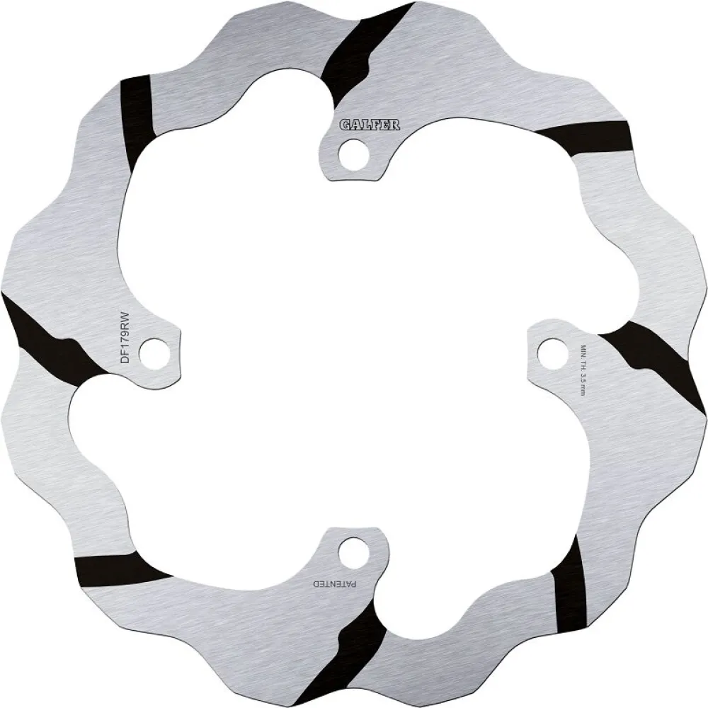 GALFER - BRAKE DISC FIXED WAVE GROOVED - 17111718