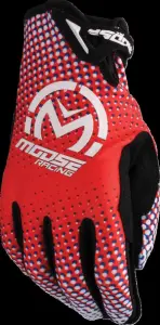 MOOSE OFFROAD SOFT-GOODS - GLOVE SX1 RED/WHITE/BLUE SM - 33308060