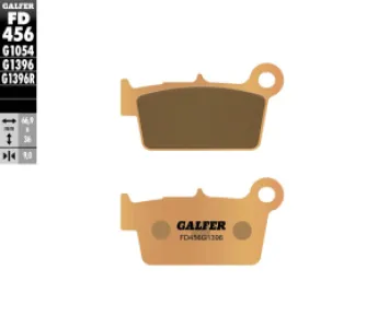 GALFER - BRAKE PAD SINTERED OFF ROAD - 17111794