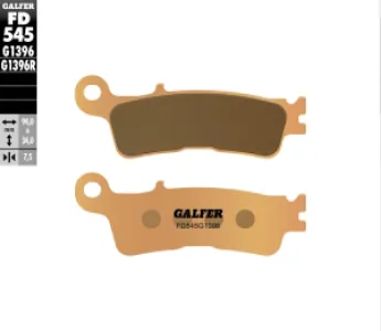 GALFER - BRAKE PAD SINTERED OFF ROAD - 17111795
