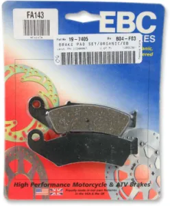 EBC - BRAKE PAD FA SER ORGANIC - 17200007