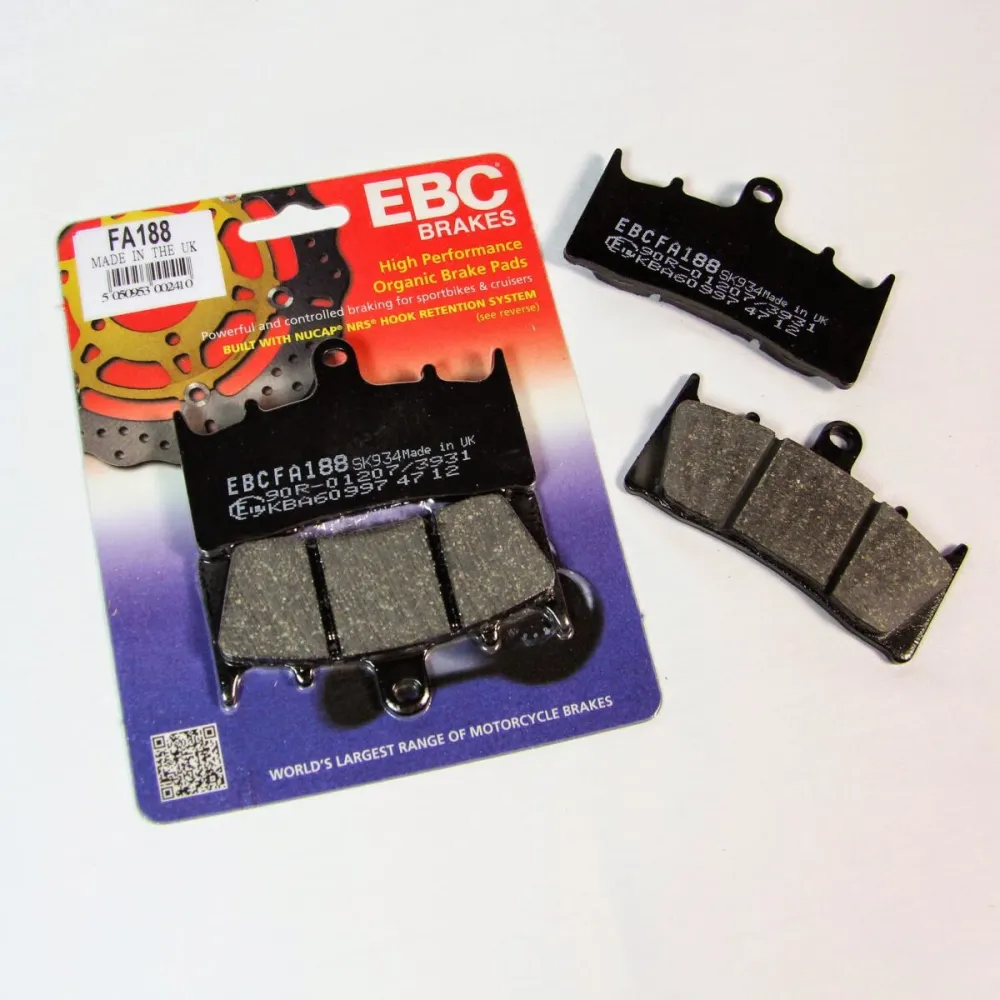 EBC - BRAKE PAD FA SER ORGANIC - 17200273