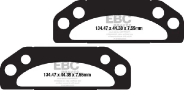 EBC - BRAKE PAD CARBON TT DIRT - 17200563