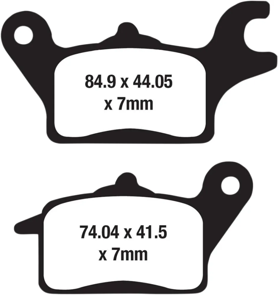 EBC - BRAKE PAD FA SER ORGANIC - 17200592