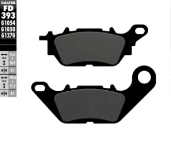 GALFER - BRAKE PAD SEMI METAL - 17200682