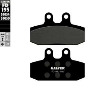 GALFER - BRAKE PAD SEMI METAL - 17200730