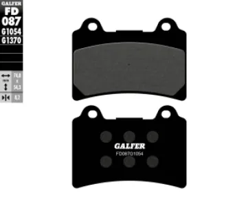 GALFER - BRAKE PAD SEMI METAL - 17200733